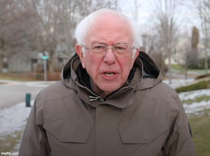 Bernie Sanders meme template